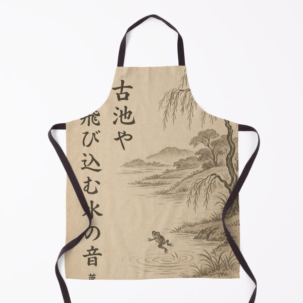 Item preview, Matsu Banshō haiku traditional Japanese block illustration designed and sold by Oqueartecura.