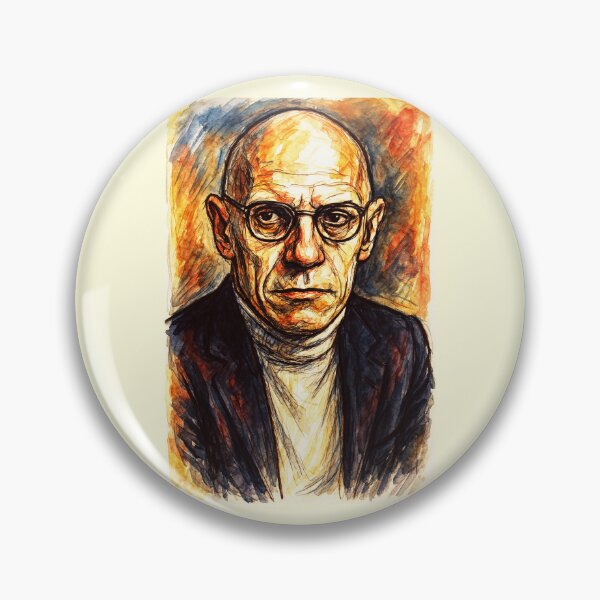 Item preview, Michel Foucault designed and sold by Sarcastic designs.