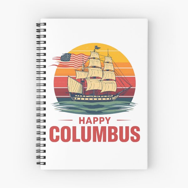 Item preview, Happy Columbus Day Vintage Ships Retro T-Shirt designed and sold by EchoPrint Co..