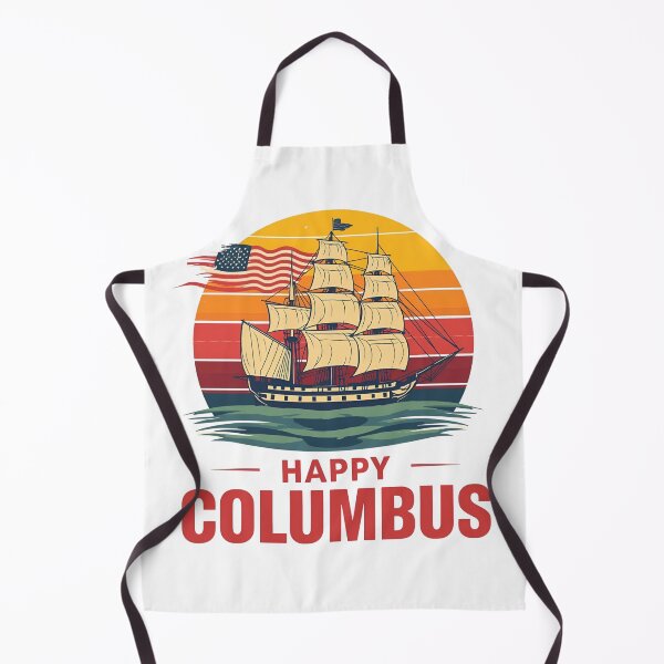 Item preview, Happy Columbus Day Vintage Ships Retro T-Shirt designed and sold by EchoPrint Co..