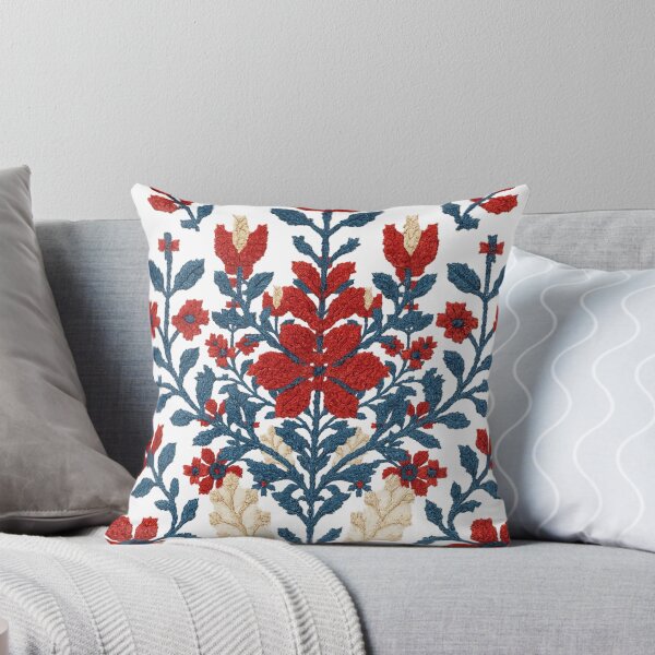 Item preview, Nordic Folk Embroidery – Traditional Scandinavian Floral Pattern designed and sold by DailyDrivesct.