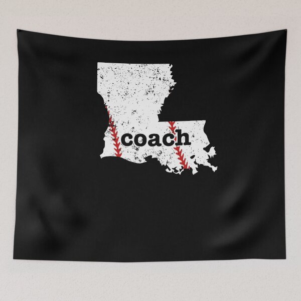 Item preview, Louisiana Shirt Baseball Coach Shirt Softball Coach Shirt designed and sold by shoppzee.
