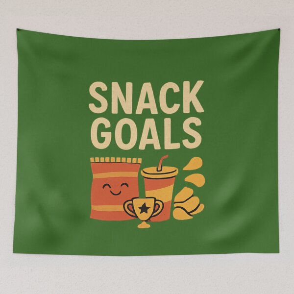 Item preview, Snack Goals | Food Lover Humor Tee designed and sold by Long Family Gifts.