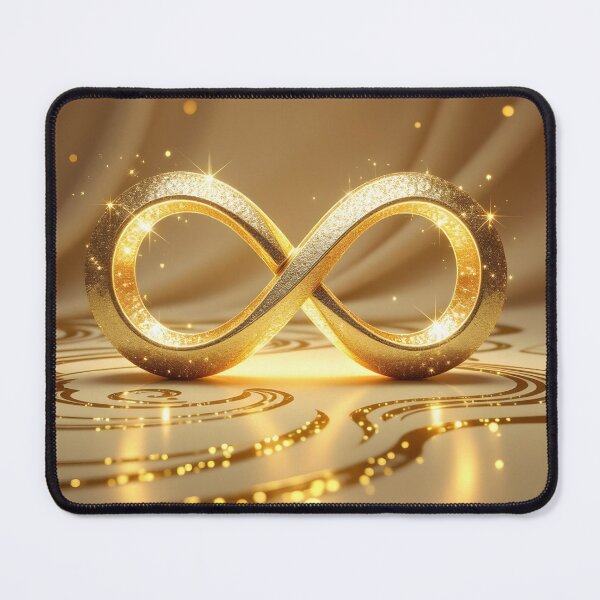 Item preview, Gold Infinity Eternal Wealth designed and sold by debbiedwarika.