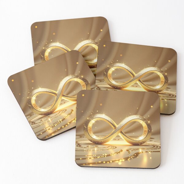 Item preview, Gold Infinity Eternal Wealth designed and sold by debbiedwarika.
