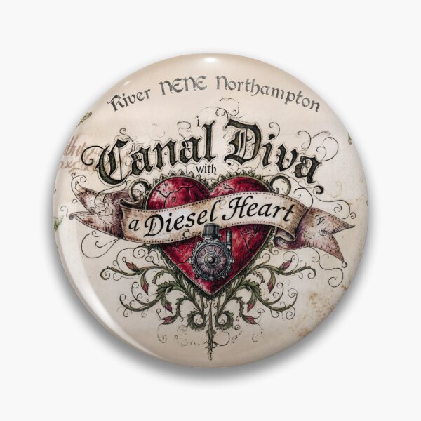 Item preview,  Canal Diva with a Diesel Heart Vintage designed and sold by Royal Wall Whispers.