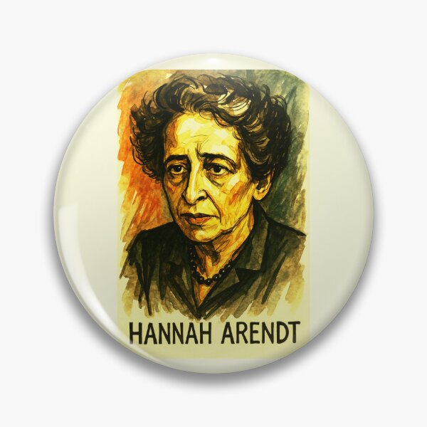 Item preview, Hannah Arendt designed and sold by Sarcastic designs.