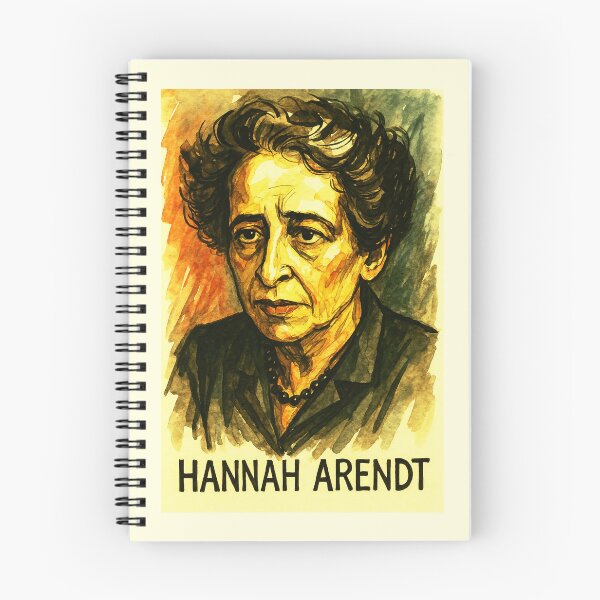 Artikelvorschau, Hannah Arendt entworfen und verkauft von Sarcastic designs.