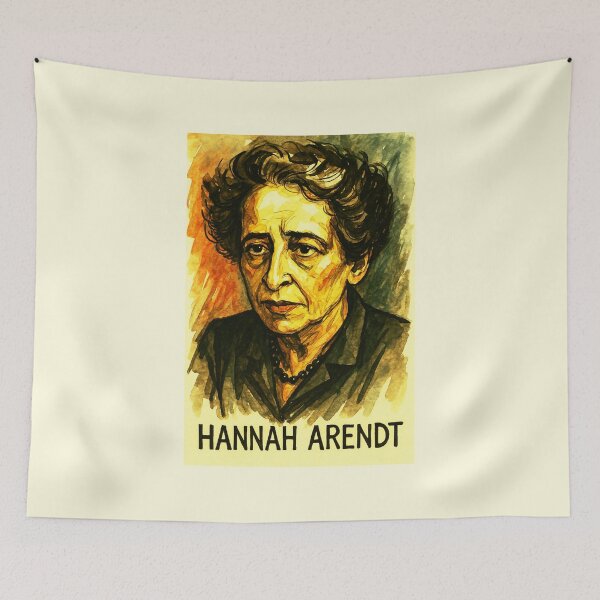 Item preview, Hannah Arendt designed and sold by Sarcastic designs.