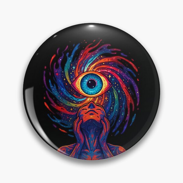 Item preview, Feel the Universe – Psychedelic Cosmic Eye Design designed and sold by EchoDimension.