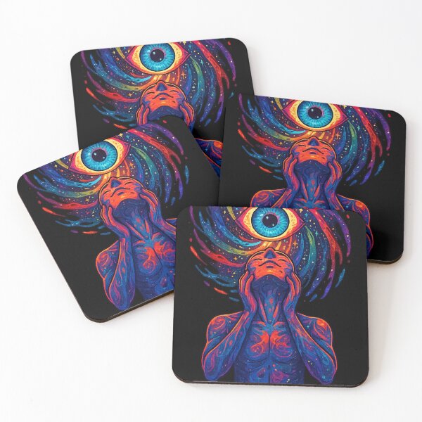 Item preview, Feel the Universe – Psychedelic Cosmic Eye Design designed and sold by EchoDimension.