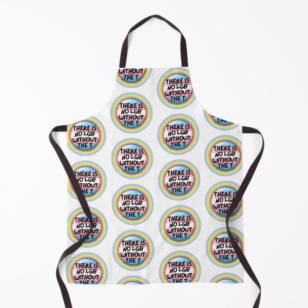 Item preview, There Is No LGB Without the T Pride Circle Flag designed and sold by 2CRE8IVE4925.