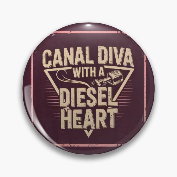 Item preview, Canal Diva with a Diesel Heart designed and sold by Royal Wall Whispers.