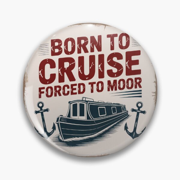 Item preview, Born to Cruise Forced to Moor designed and sold by Royal Wall Whispers.