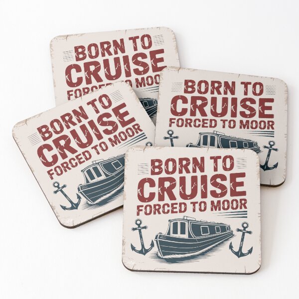 Item preview, Born to Cruise Forced to Moor designed and sold by Royal Wall Whispers.