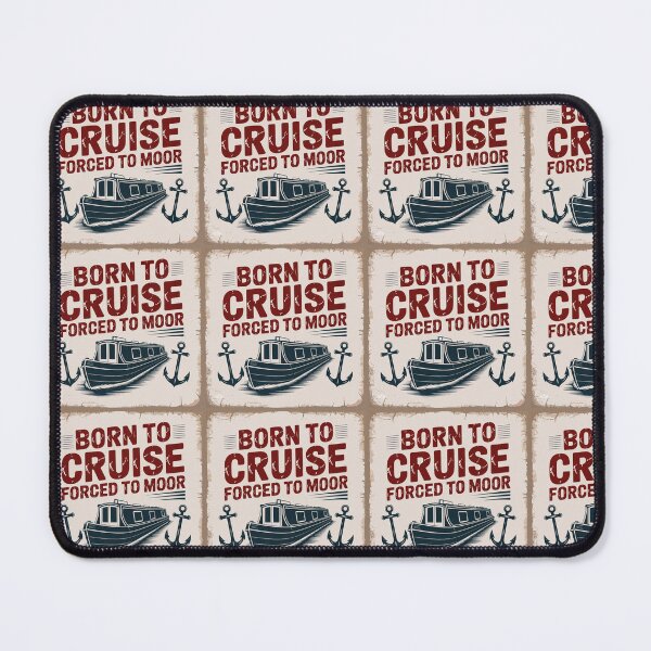 Item preview, Born to Cruise Forced to Moor designed and sold by Royal Wall Whispers.