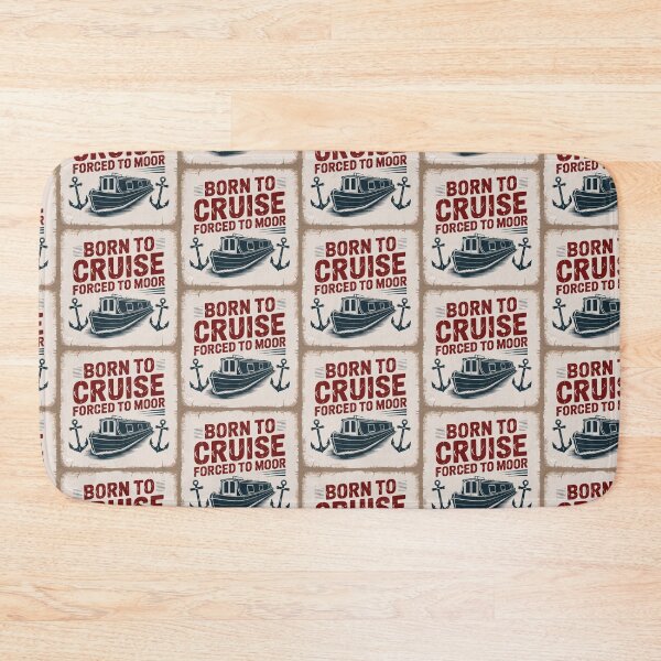 Item preview, Born to Cruise Forced to Moor designed and sold by Royal Wall Whispers.