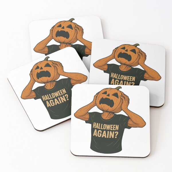 Item preview, Halloween Again? Pumpkin Head Scream Design designed and sold by EchoDimension.