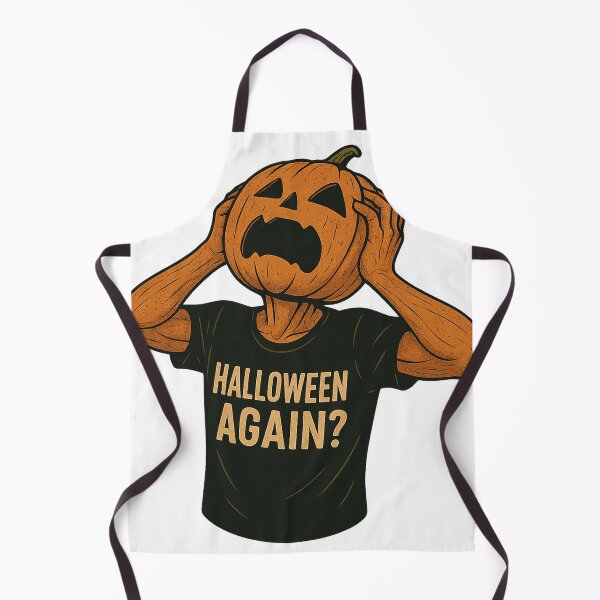 Item preview, Halloween Again? Pumpkin Head Scream Design designed and sold by EchoDimension.