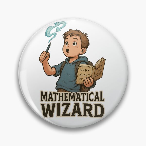 Item preview, Mathematical Wizard – Back to School Magic designed and sold by EchoDimension.