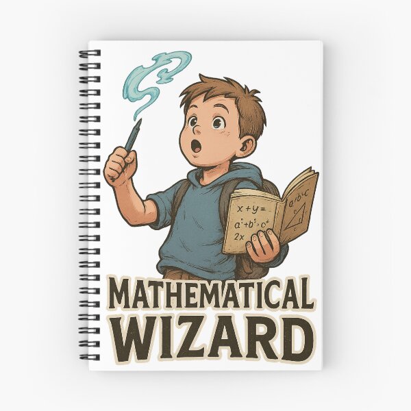 Item preview, Mathematical Wizard – Back to School Magic designed and sold by EchoDimension.