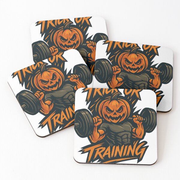 Item preview, Trick or Training – Halloween Gym Pumpkins designed and sold by EchoDimension.