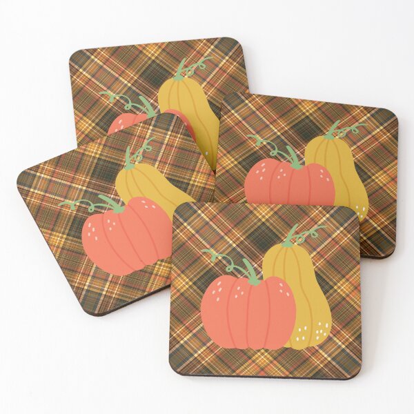 Item preview, autumn tartan pumpkin designed and sold by sarinay.