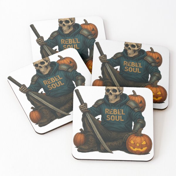 Item preview, Rebel Soul Skeleton – Halloween Warrior designed and sold by EchoDimension.