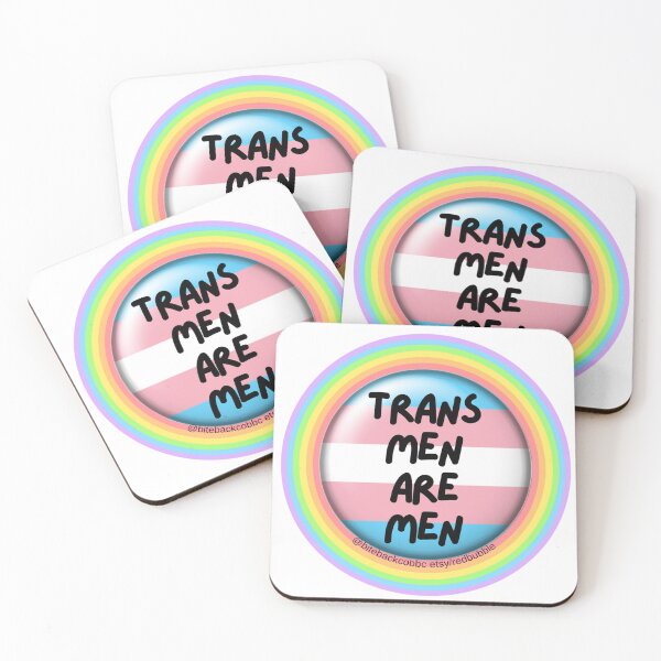 Item preview, Trans Men ARE Men Pride Circle Flag designed and sold by 2CRE8IVE4925.