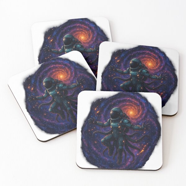 Item preview, Cosmic Octopus Astronaut – Galactic Space Explorer designed and sold by EchoDimension.