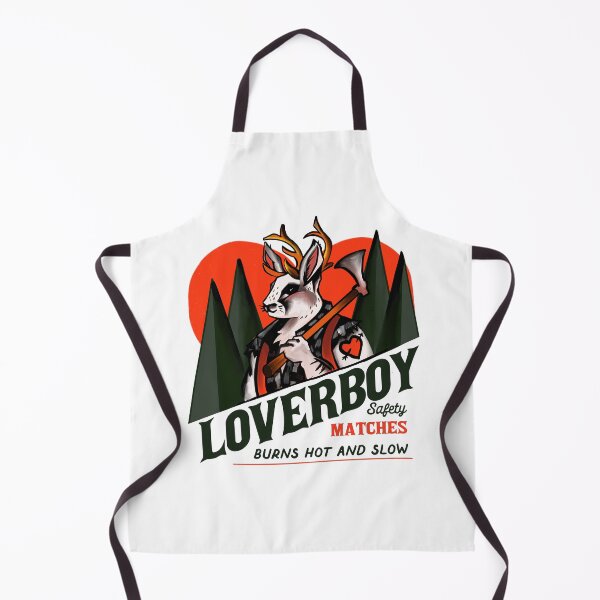 Item preview, Loverboy Safety Matches: Cute Jackalope Lumberjack Design designed and sold by The Whiskey Ginger Design Shop.