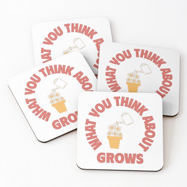 Item preview, What You Think About Grows designed and sold by ScribbL-ScrabbL.