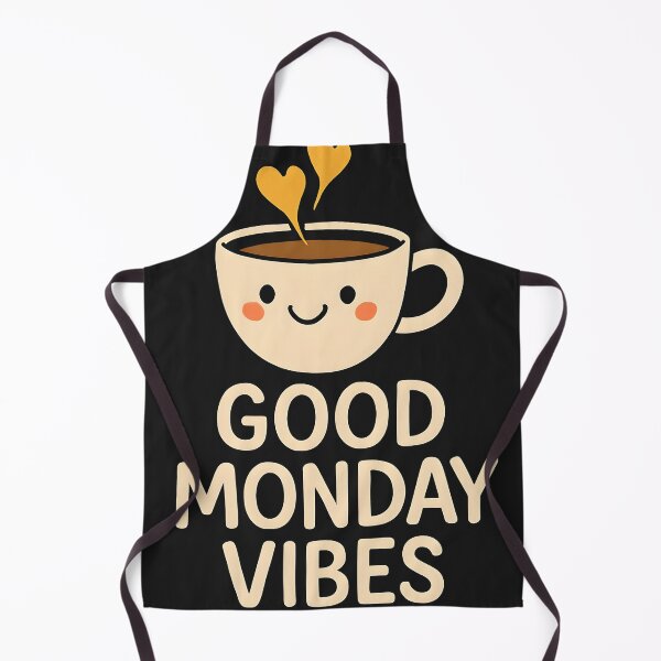 Item preview, Good Monday Vibes – Cute Coffee Cup Design designed and sold by DejavuArts.