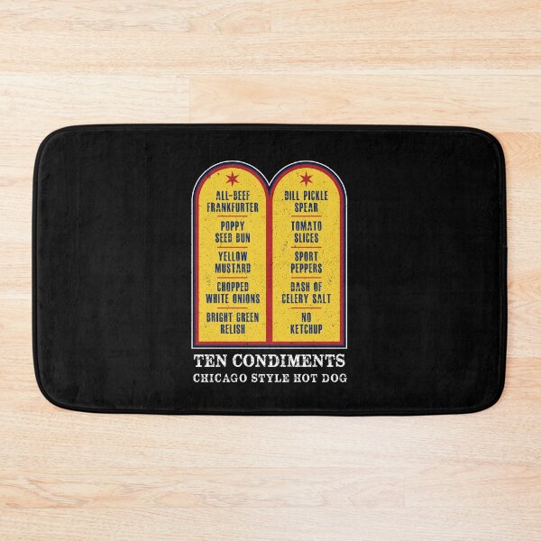 Item preview, Chicago Style Hot Dog Ten Condiments designed and sold by twHistory.