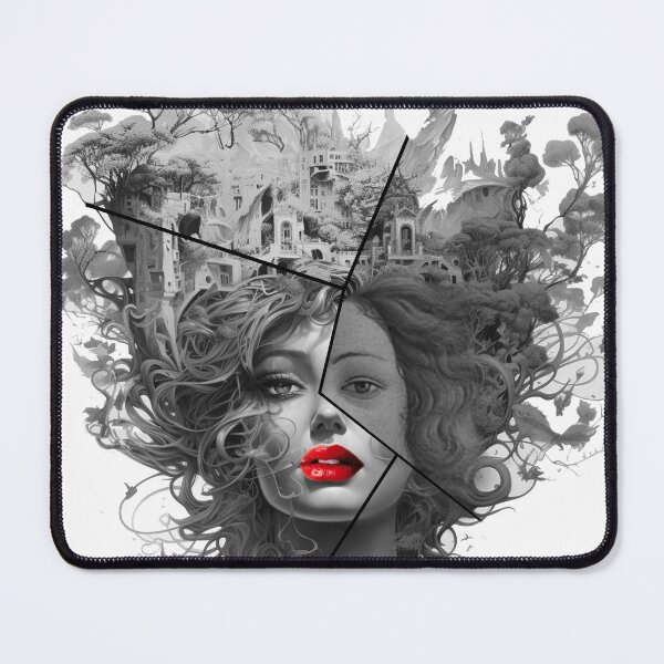 Item preview, Woman with Forest Soul – Surreal Digital Art designed and sold by Stekography.