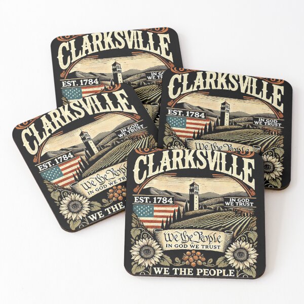 Item preview, Clarksville, Tennessee 1 designed and sold by fredseghetti.