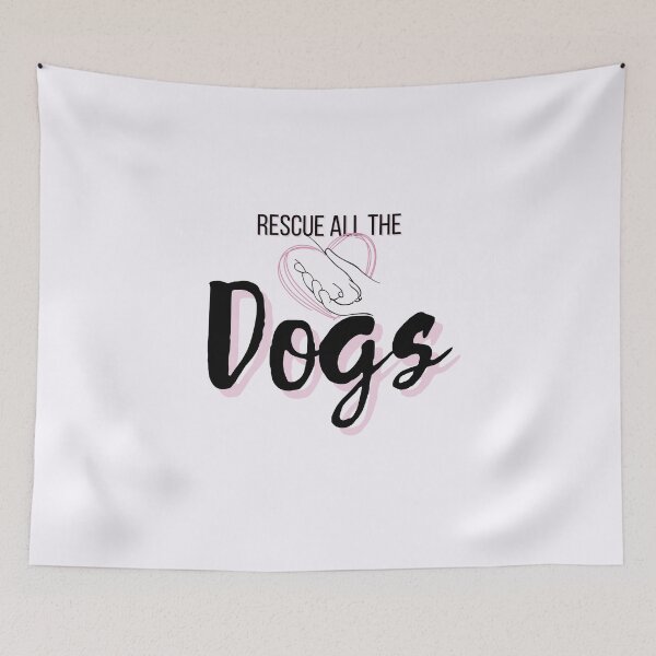 Aperçu de l'œuvre Rescue all the dogs  créée et vendue par MotleyMethod.
