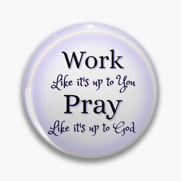 Item preview, Work and pray designed and sold by MotleyMethod.