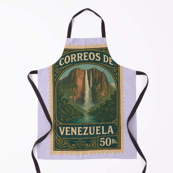Item preview, Vintage Venezuela Postage Stamp – Angel Falls designed and sold by Travellerz.