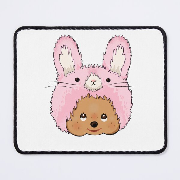 Item preview, Cute Bunny Face inspired by "Monchhichi" designed and sold by BlueStarArt.