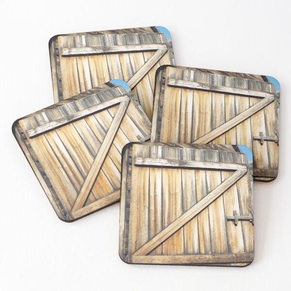 Item preview, wooden barn-like door designed and sold by Becky.blueberri.