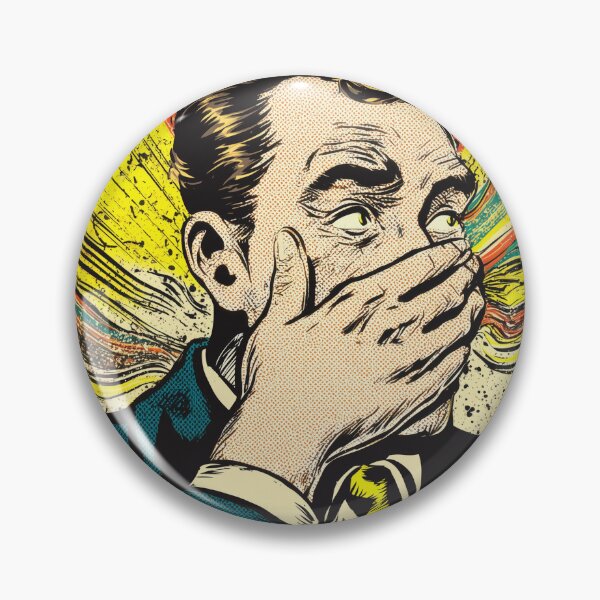 Item preview, Stink Face—Retro Bathroom Pop designed and sold by ArgentoArt.