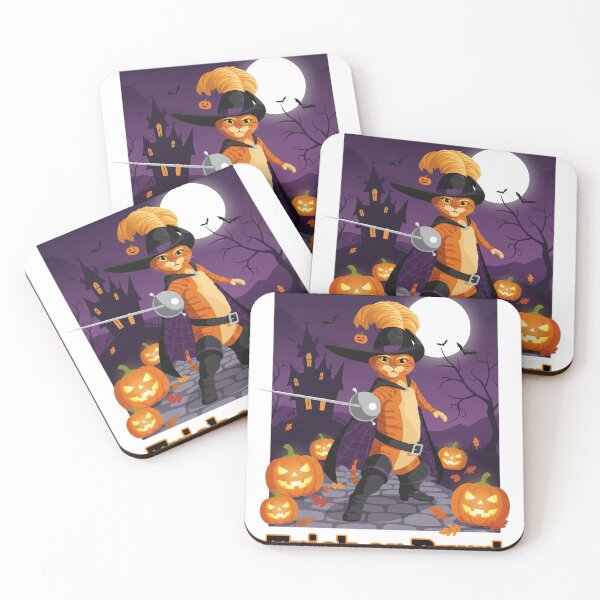 Item preview, Puss in Boots Halloween designed and sold by Drip stamp.