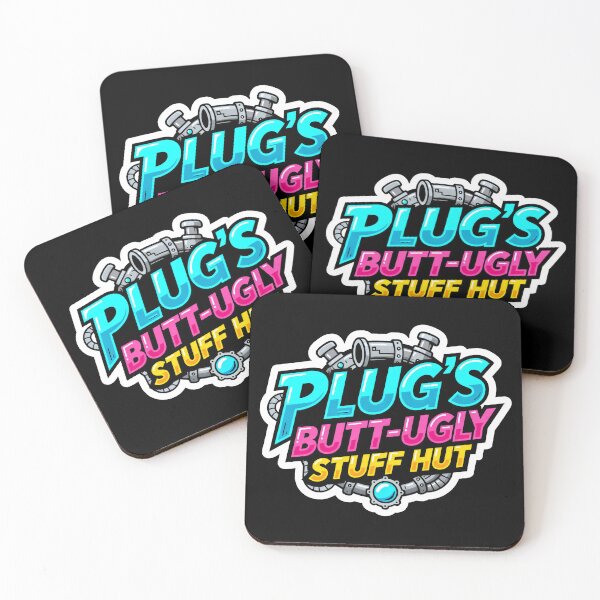 Item preview, Plug's Butt-Ugly Stuff Hut designed and sold by DadFactory.