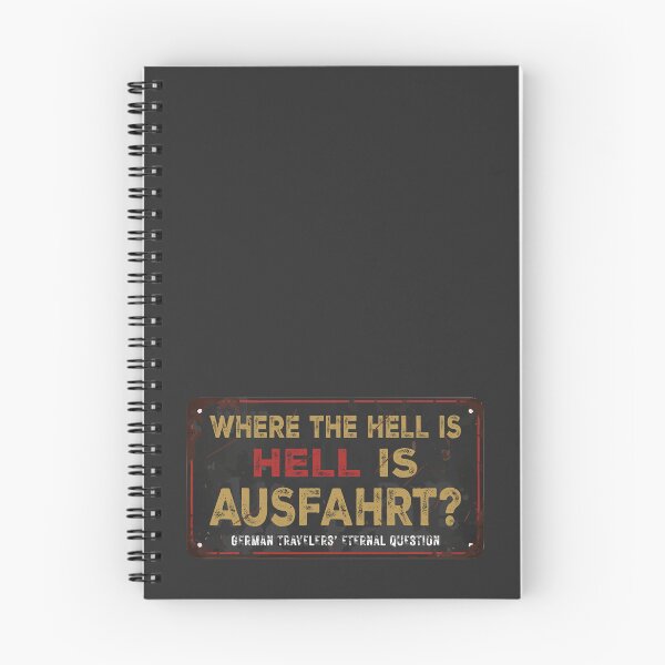 Item preview,  Where the Hell is Ausfahrt? T-shirt and hundreds of other personalized products designed and sold by edsonmaciel1990.