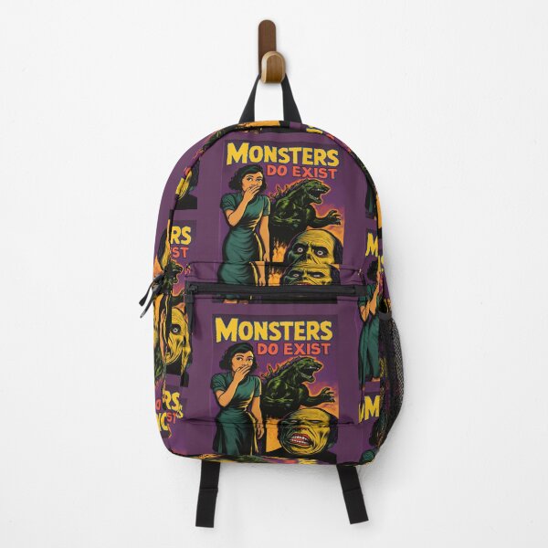 Item preview, Monsters do Exist Horror designed and sold by gear-posters.