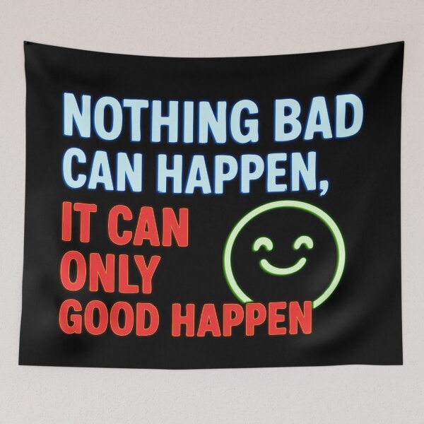 Item preview, Nothing Bad Can Happen – Trump Tylenol Quote Design Neon designed and sold by ChickenFund.