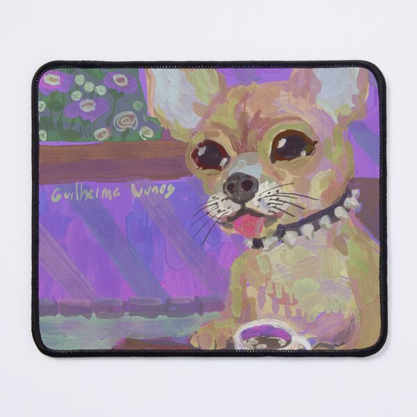 Item preview, chihuahua trying to drink coffee without sugar and hating every second of the experience designed and sold by guilhernunes.