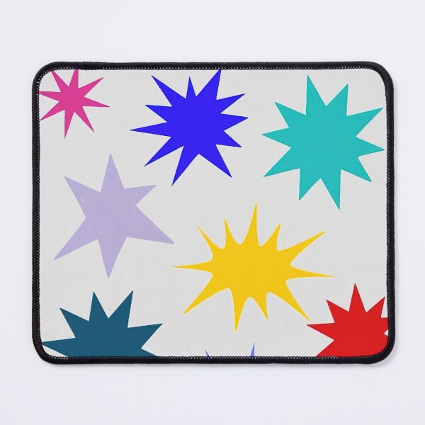 Item preview, Colorful Star Shapes on White designed and sold by Casey-Miller.
