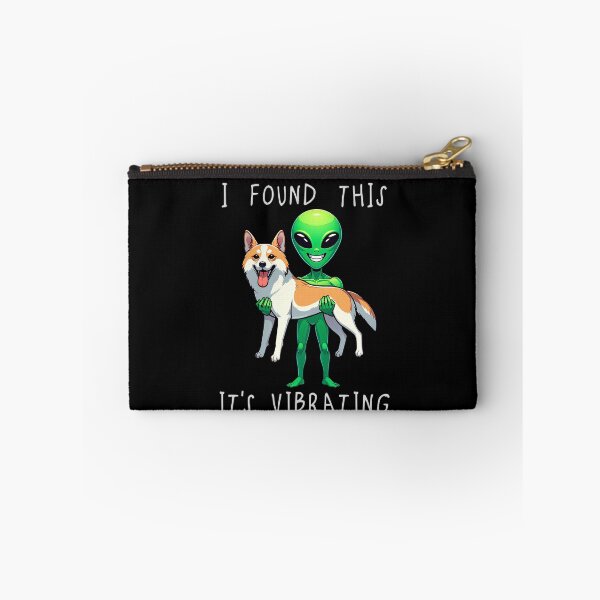 Item preview, Funny Korean Jindo Alien I Found This Its Vibrating Mom Dad Kids designed and sold by rafaeltto.